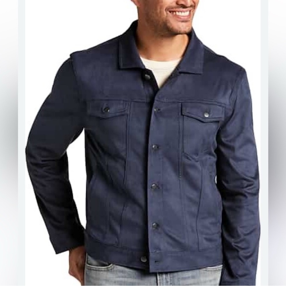 Robert Barakett Navy Blue Jacket